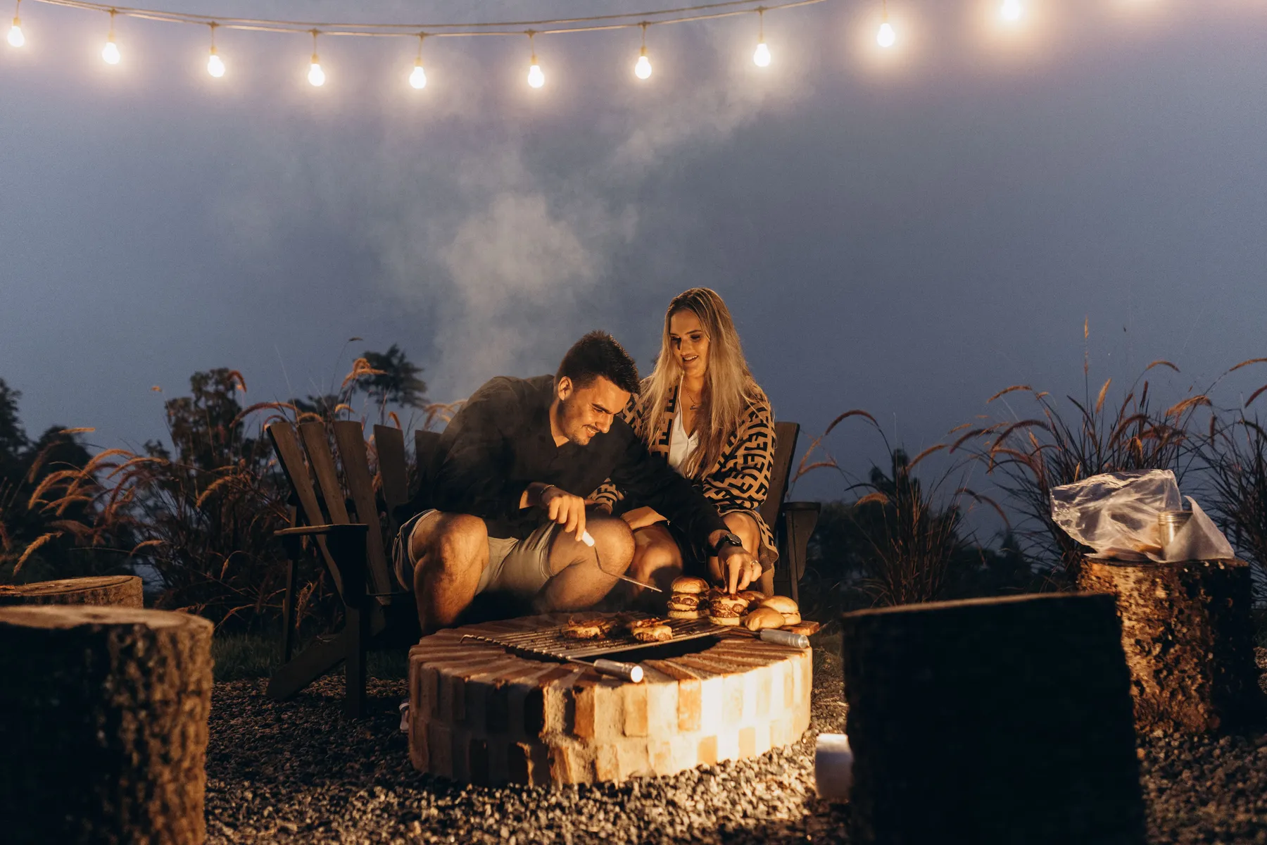 Evening patio project